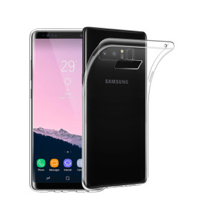 Силиконов гръб ТПУ ултра тънък за Samsung Galaxy Note 8 N950F кристално прозрачен